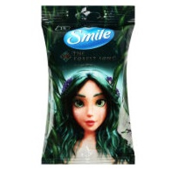 Фото - Серветки гігієнічні вологі Smile MAVKA mix 15шт