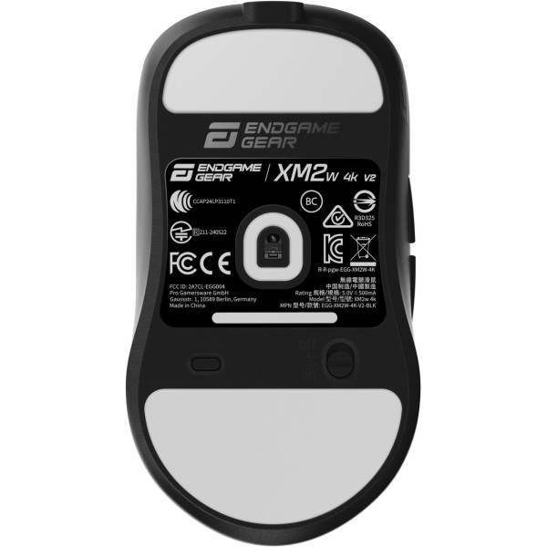 Фото - Мышь беспроводная игровая Endgame Gear XM2w 4k v2 Black (PGW-EG-MOU-079)