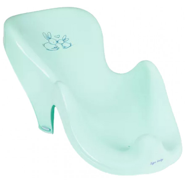Фото - Гірка в ванночку Tega Baby Зайчики, М'ятний (KR-003-105)
