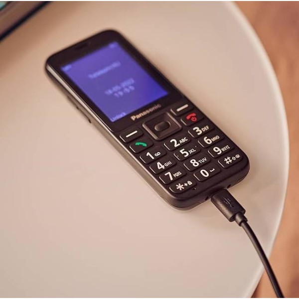 Фото - Мобільний телефон Panasonic KX-TU250EXB Black