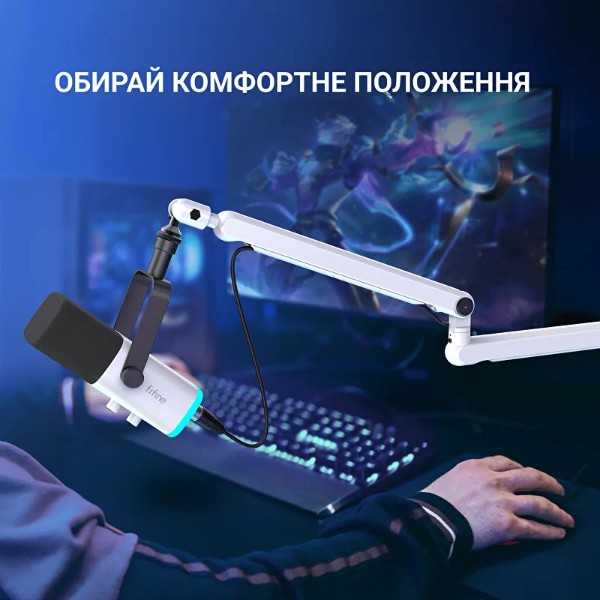 Фото - Микрофон для компьютера проводной Fifine TAM8W