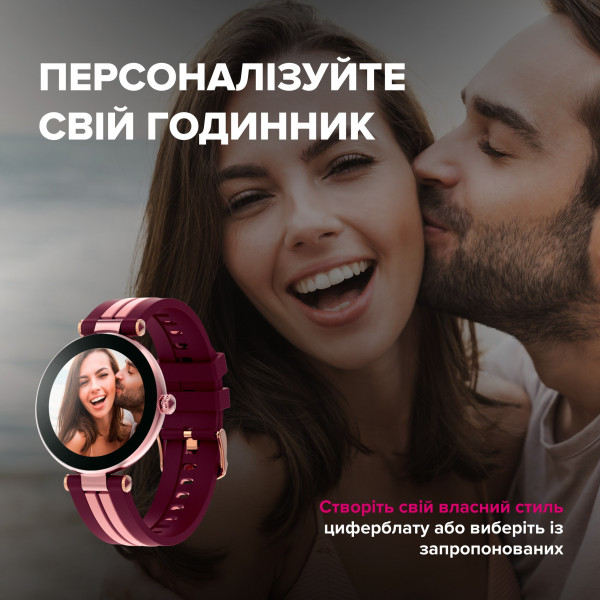 Фото - Смарт-годинник Canyon Semifreddo SW-61 Pink-Cherry (CNS-SW61BR)