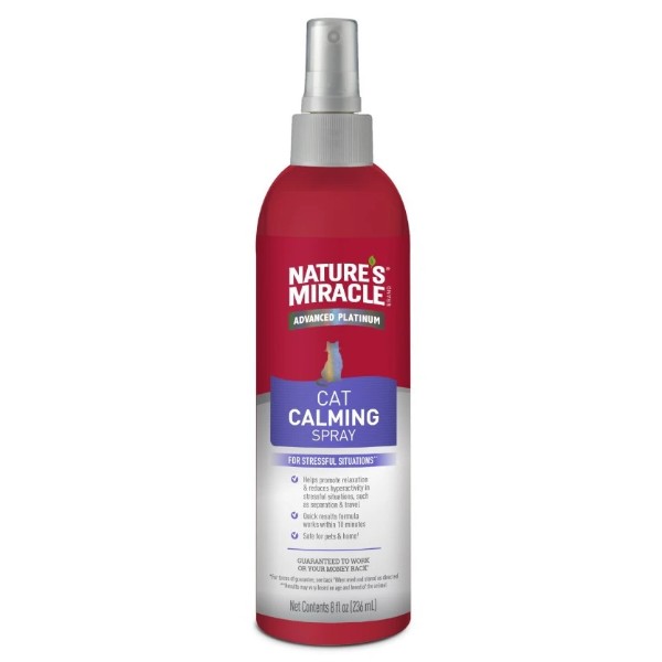 Фото - Спрей для кошек 8in1 Nature's Miracle ADV Calming Spray успокаивающий 236 мл (018065983558)
