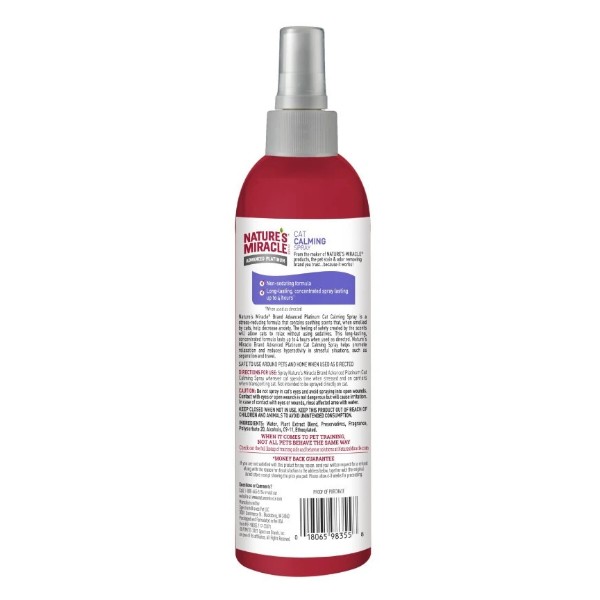 Фото - Спрей для кошек 8in1 Nature's Miracle ADV Calming Spray успокаивающий 236 мл (018065983558)