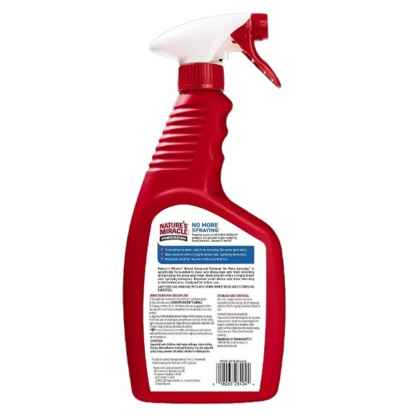 Фото - Спрей для кошек 8in1 Nature's Miracle JFC No More Spraying от повторных меток 709 мл (18065057815)
