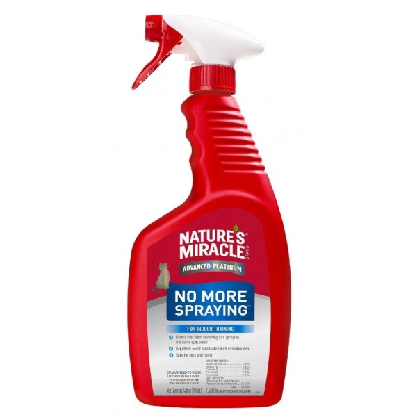 Фото - Спрей для кошек 8in1 Nature's Miracle JFC No More Spraying от повторных меток 709 мл (18065057815)