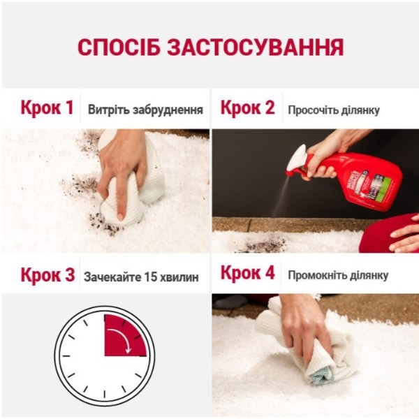 Фото - Средство для удаления пятен для животных 8in1 Nature's Miracle ADV Dog Stain and Odor Elimin Spray с усиленной формулой 946 мл (18065970169)