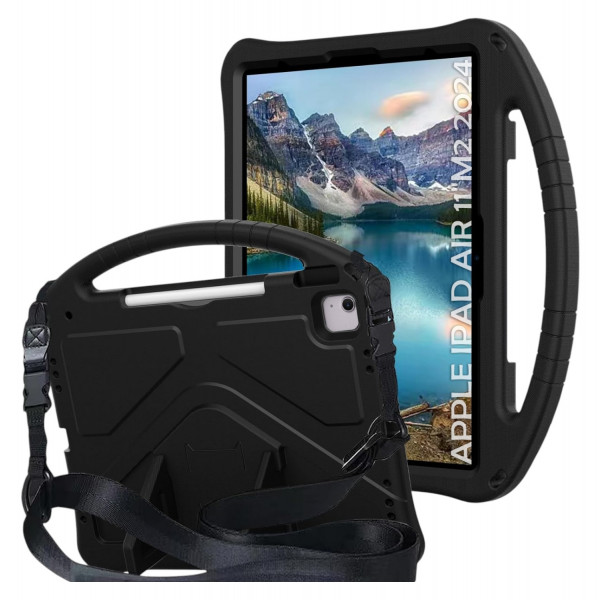 Фото - Чохол для планшета BeCover Protected Cover з кріпленням for Apple iPad Air 11'' (M2)/iPad Air 11'' (M3) Black (711869)