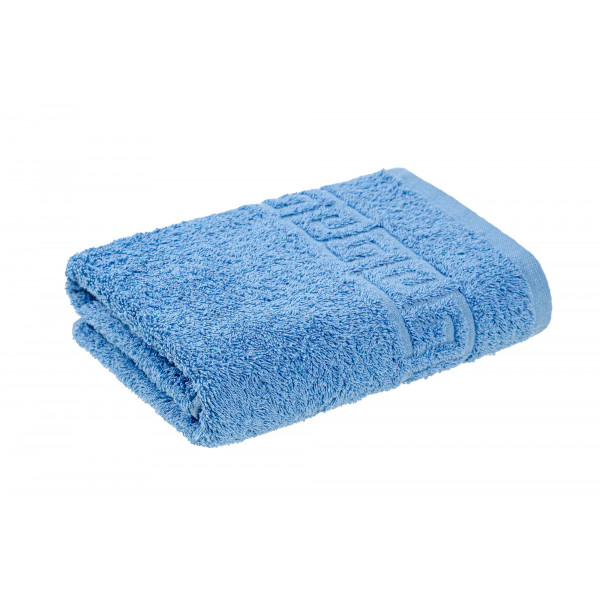 Фото - Рушник банний Home Line махровий бордюр волошковий 70х140 (174303) Фото - Рушник банний Home Line махровий бордюр волошковий 70х140 (174303)