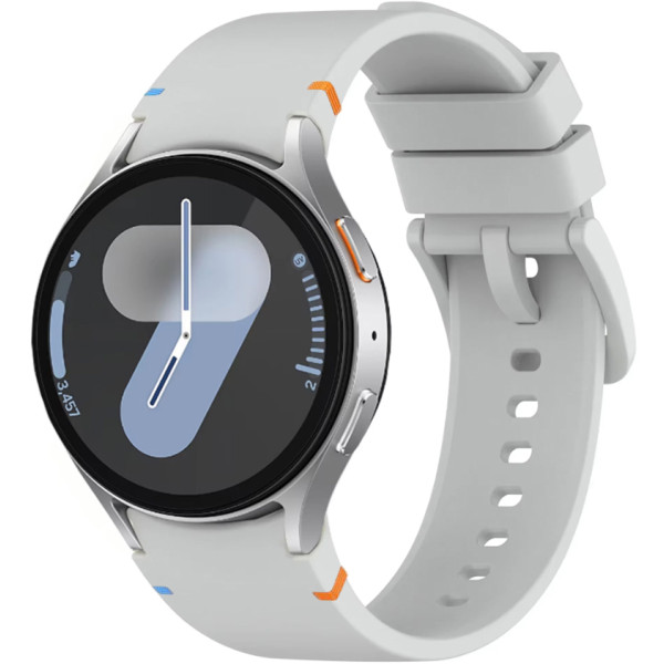 Фото - Ремінець для смарт-годинника BeCover Ribbed Tape for Samsung Galaxy Watch (20mm) 3 41mm/4 40mm-44mm/5 40-44mm/6 40-44mm/7 40-44mm Lite Gray (712058)
