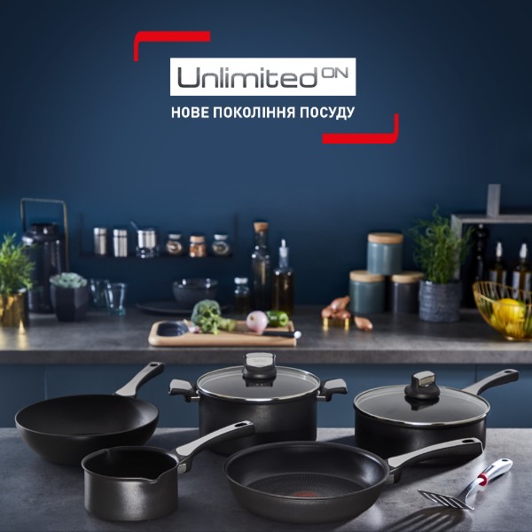 Фото - Сковорода универсальная Tefal G25904AZ Unlimited ON 24 см
