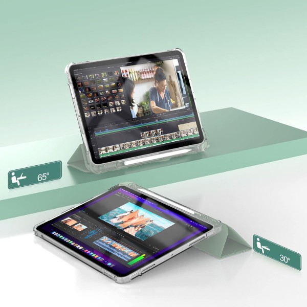 Фото - Чохол для планшета BeCover Soft Edge з кріпленням Apple Pencil for Apple iPad Air 11" M4 2026 Green (715263)