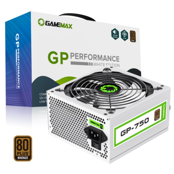 Фото - Блок питания для ПК Gamemax GP-750 White