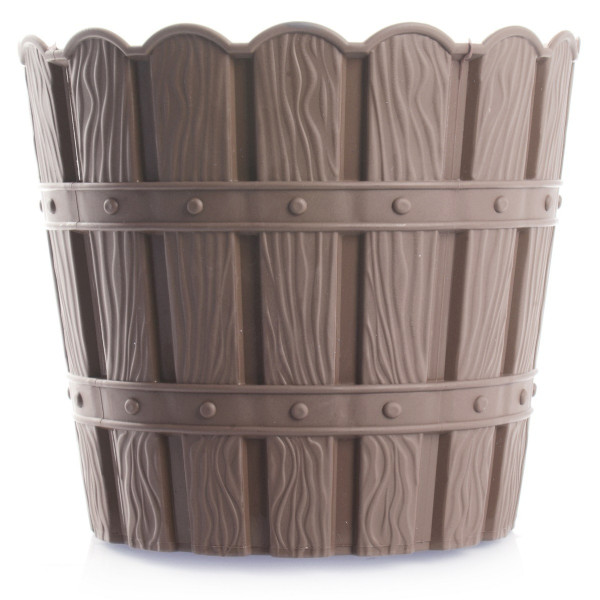 Фото - Вазон VIOLET HOUSE 1048 BAMBOO CAPPUCCINO 7 л.