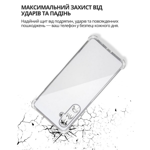 Фото - Чехол для смартфона BeCover Anti-Shock for Samsung Galaxy A37 5G SM-A376 Clear (714865)