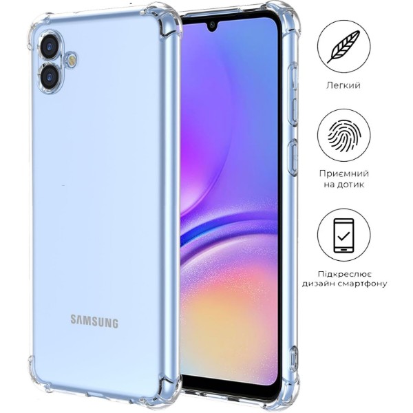Фото - Уценка - Чехол для смартфона BeCover Anti-Shock for Samsung Galaxy A07 SM-A075 Clear (713687)