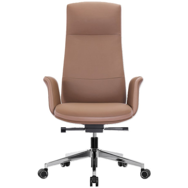 Фото - Крісло офісне GT Racer B-2119 Brown (leather)