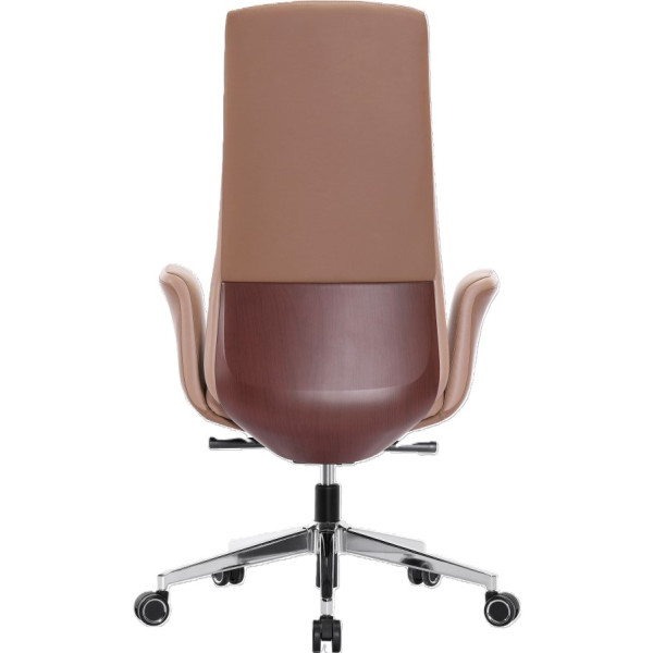 Фото - Крісло офісне GT Racer B-2119 Brown (leather)