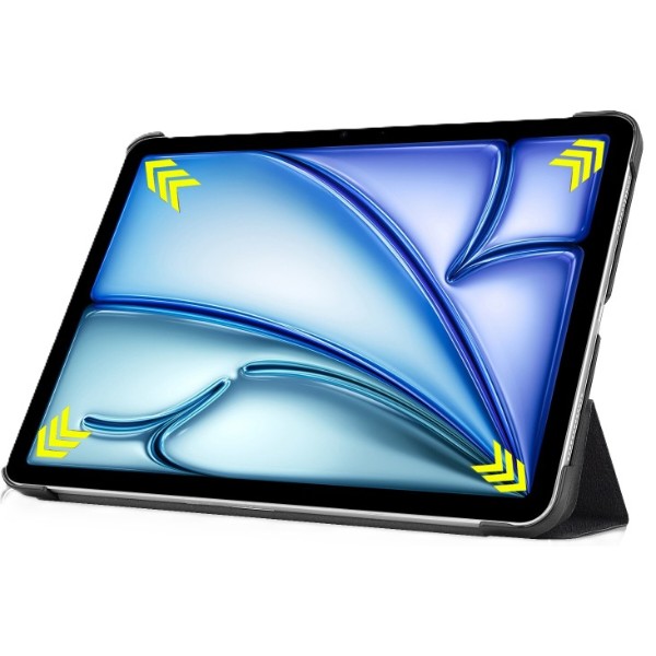 Фото - Чохол для планшета BeCover Smart Case for Apple iPad Air 11" M4 2026 Black Abstraction (715204)