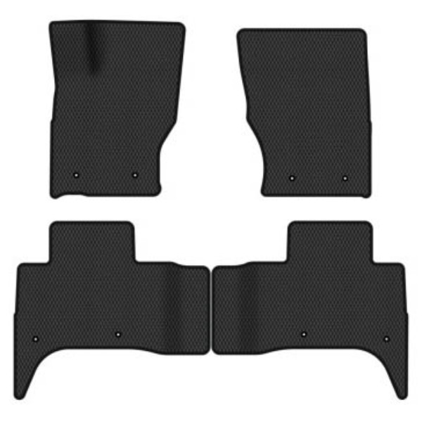Фото - Коврики ворсовые в салон авто EVAtech Standard для Land Rover Range Rover Sport (L494) 2013-2022 2 поколение SUV EU черный кант (LR33640PDC4LA8VEB)