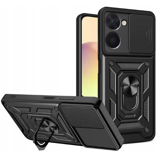 Фото - Чохол для смартфону BeCover Military for Realme C33 2022/C33 2023 Black (709170)