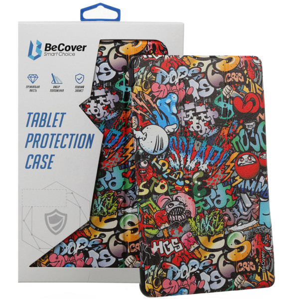 Фото - Чохол для планшета BeCover Flexible TPU Mate for Samsung Galaxy Tab S10 FE (SM-X520/SM-X526) 10.9" Graffiti (713270)