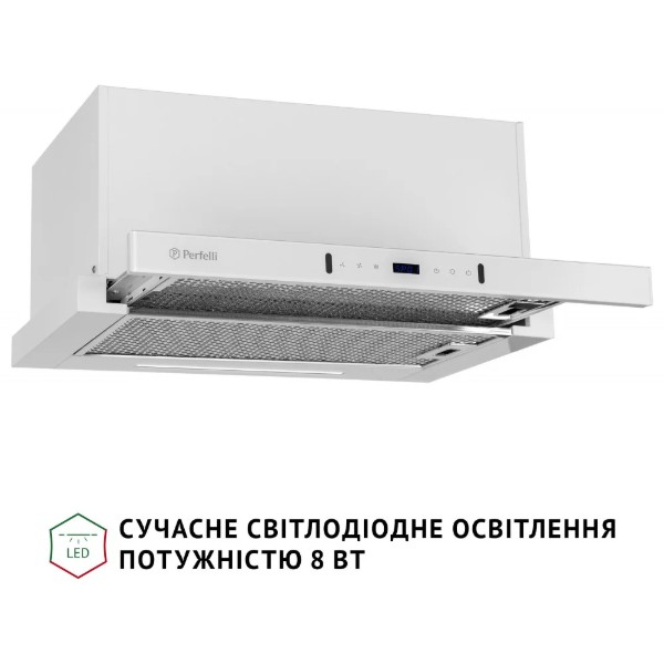 Фото - Витяжка вбудована Perfelli ISEO 6PWX BIANCO