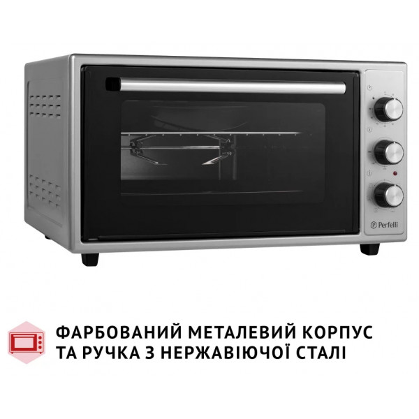 Фото - Печь электрическая Perfelli SIERRA 48 GREY