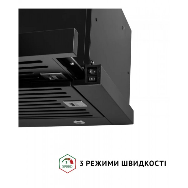 Фото - Вытяжка встраиваемая Perfelli ISEO 6PMF NERO
