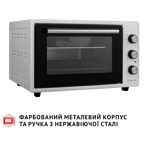 Фото - Піч електрична Perfelli TRIMO 37 WHITE