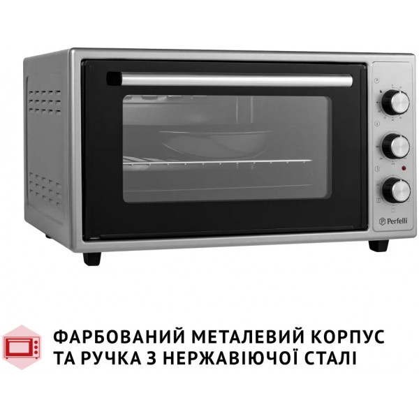 Фото - Печь электрическая Perfelli TRIMO 48 GREY