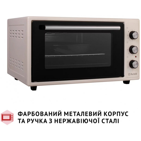Фото - Піч електрична Perfelli TRIMO 48 IVORY