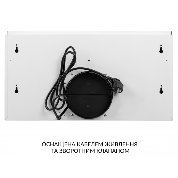 Фото - Витяжка вбудована Weilor WT 67 WH