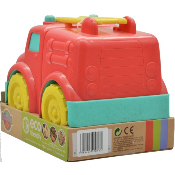 Фото - Базовый игровой транспорт для малыша Roo Crew Пожарная машина (58001-2)
