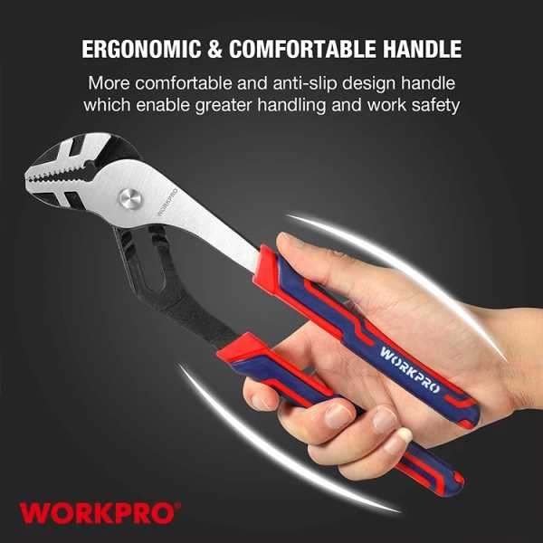 Фото - Клещи WORKPRO 300 мм CR-Ni PRO (WP231112)