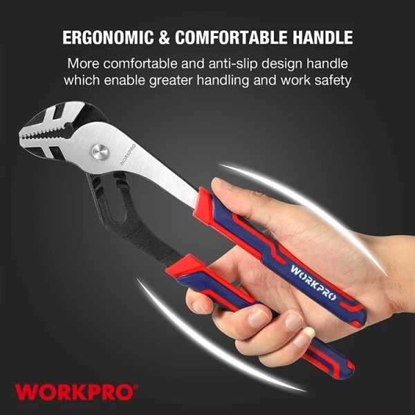 Фото - Клещи WORKPRO 250 мм CR-Ni PRO (WP231111)