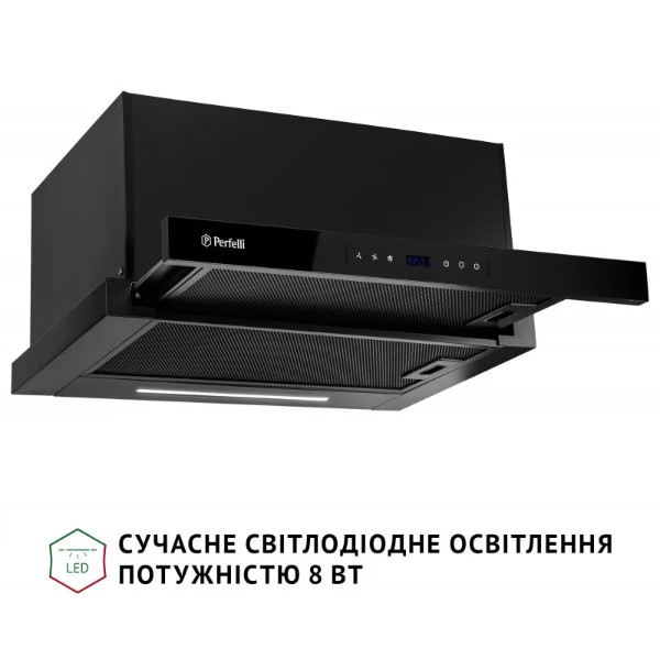Фото - Вытяжка встраиваемая Perfelli ISEO 6PWB NERO