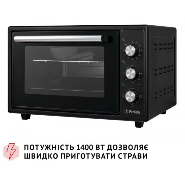 Фото - Печь электрическая Perfelli CLASSIC 37 BLACK