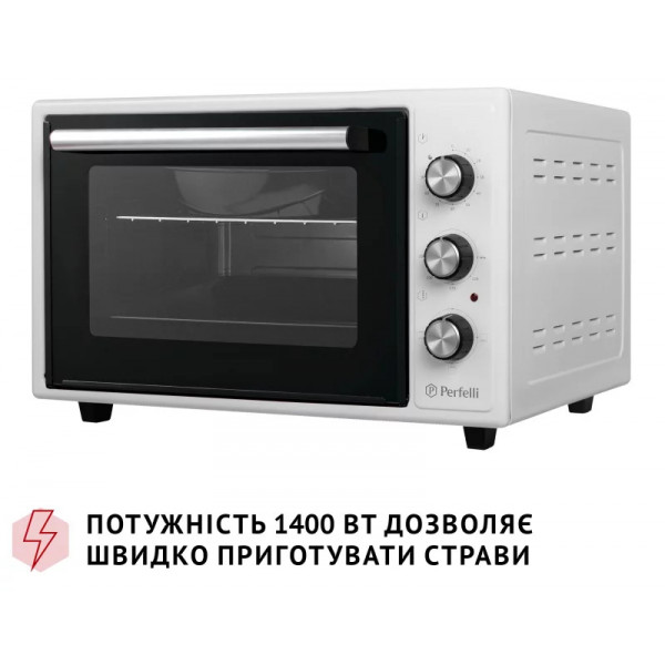 Фото - Печь электрическая Perfelli CLASSIC 37 WHITE