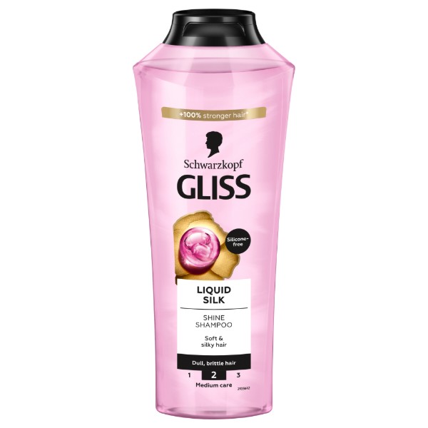 Фото - Шампунь жіночий Schwarzkopf Prof. Рідкий Шовк Gloss Для ломкого та позбавленого блиску волосся 400 мл (9000100549592)