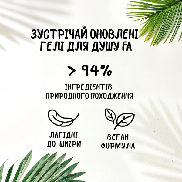 Фото - Гель для душа Fa Yoghurt Ванільний мед 750 мл (9000101263916)