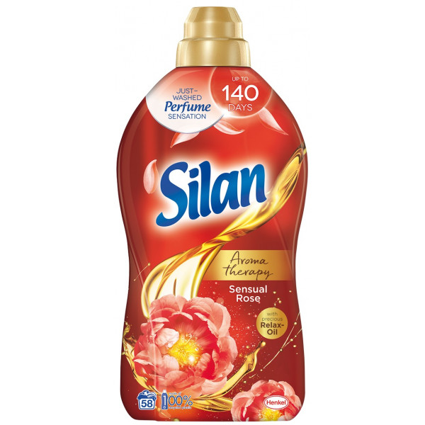 Фото - Ополіскувач для білизни Silan Ароматерапия Чувствительная Роза 1.45 л (9000101385250) Фото - Ополіскувач для білизни Silan Ароматерапия Чувствительная Роза 1.45 л (9000101385250)