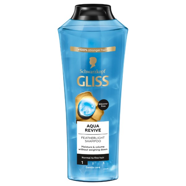 Фото - Шампунь жіночий GLISS 400 мл Aqua revive (9000101659214)