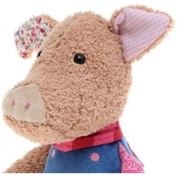 Фото - М'яка іграшка Sigikid Patchwork Sweety Свинка 31 см (38708SK)