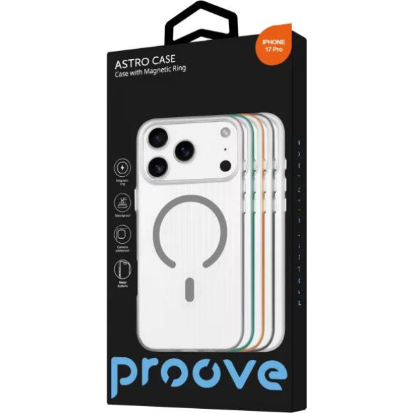 Фото - Чохол для смартфону Proove Astro Case with Magnetic Ring iPhone 17 Pro Orange (PCASIP17P010)