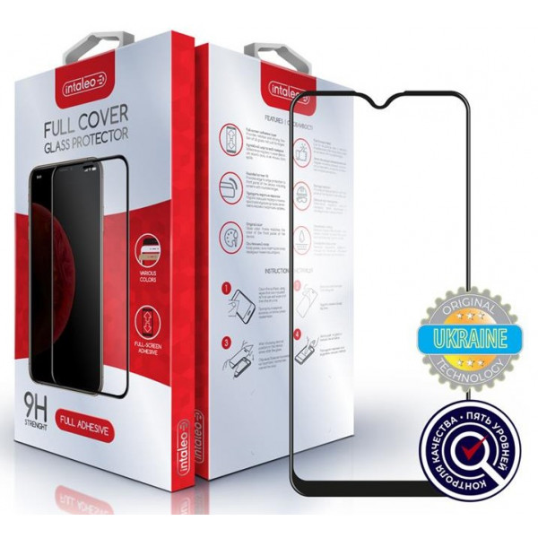 Фото - Захисне скло для смартфону Intaleo for Vivo Y15 Full Glue Black (1283126505836)