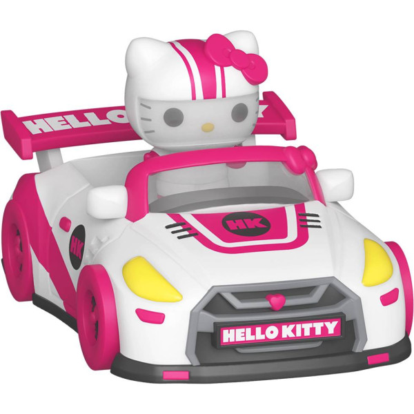 Фото - Набір ігрових фігурок FUNKO POP! Rides серії Sanrio - ХЕЛЛОУ КІТТІ Ш ГОНОЧНИЙ АВТОМОБІЛЬ (90111)