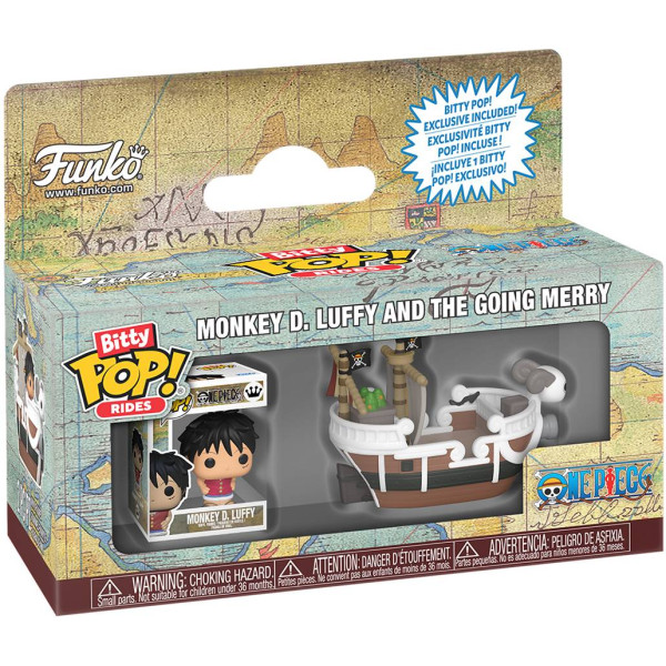 Фото - Набор игровых фигурок FUNKO POP! Rides серии Большой куш - ЛУФФИ И ГОИНГ МЕРРИ (90112)