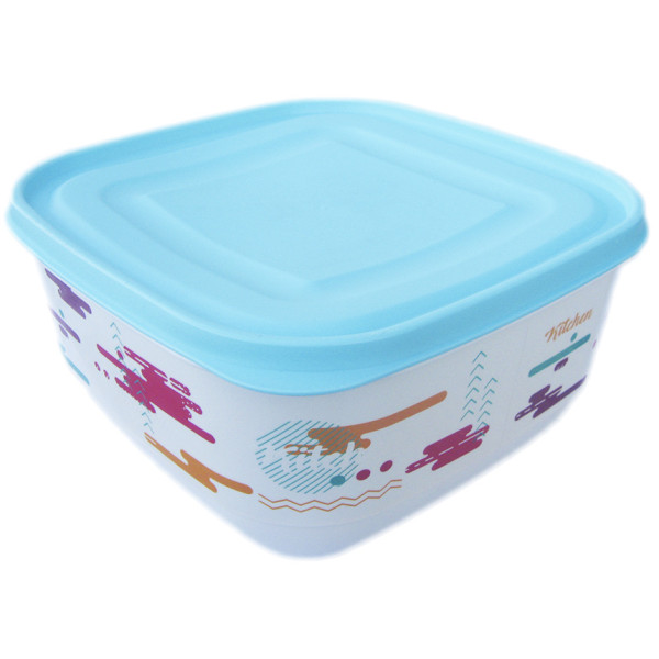 Фото - Емкость для хранения UCSAN PLASTIC TRENDY 3.6 л біла с рисунком в ассортименте (902001) Фото - Емкость для хранения UCSAN PLASTIC TRENDY 3.6 л біла с рисунком в ассортименте (902001)