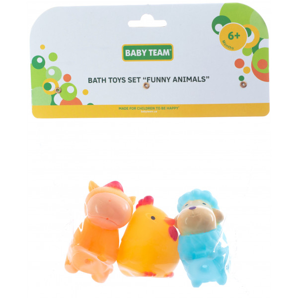 Фото - Игрушка для ванной Baby Team Набор 9022 ферма